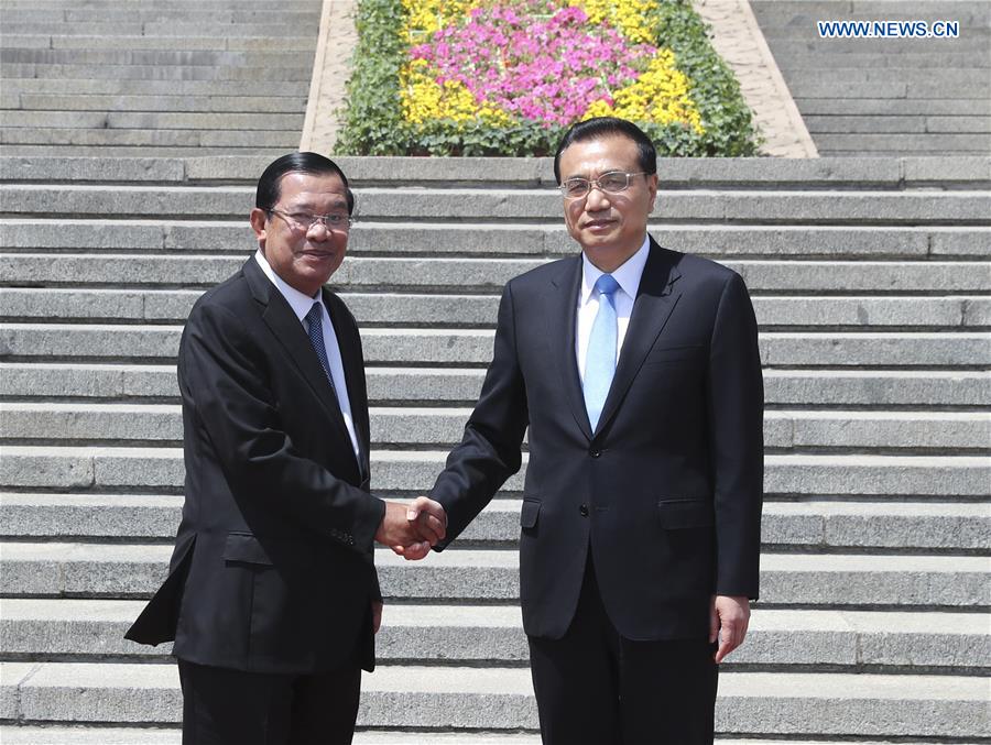 CHINA-CAMBODIA-LI KEQIANG-TALKS (CN)