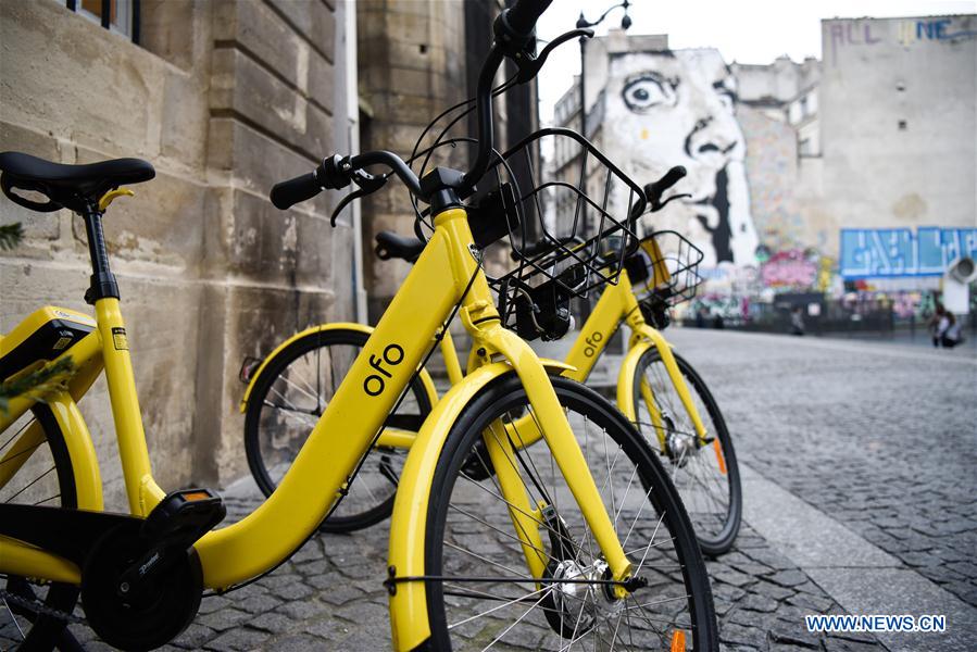 FRANCE-PARIS-CHINA-BIKE SHARING-OFO