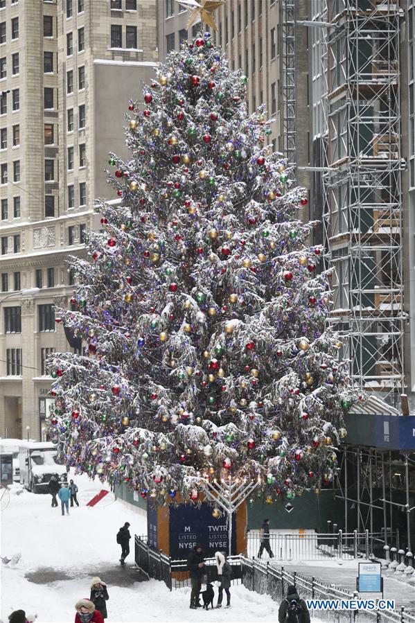 U.S.-NEW YORK-SNOW STORM