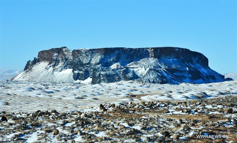 CHINA-INNER MONGOLIA-VOLCANO-WINTER SCENERY (CN)