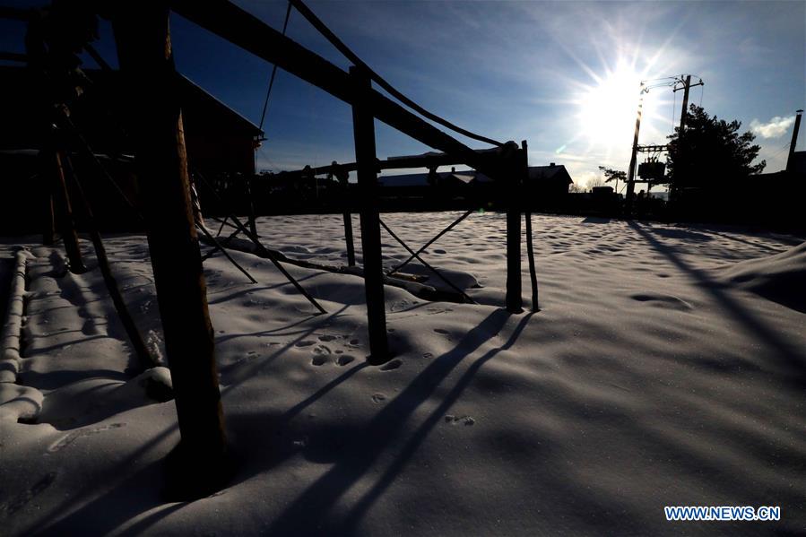 CHINA-HEILONGJIANG-MOHE-BEIJI VILLAGE-SCENERY (CN)