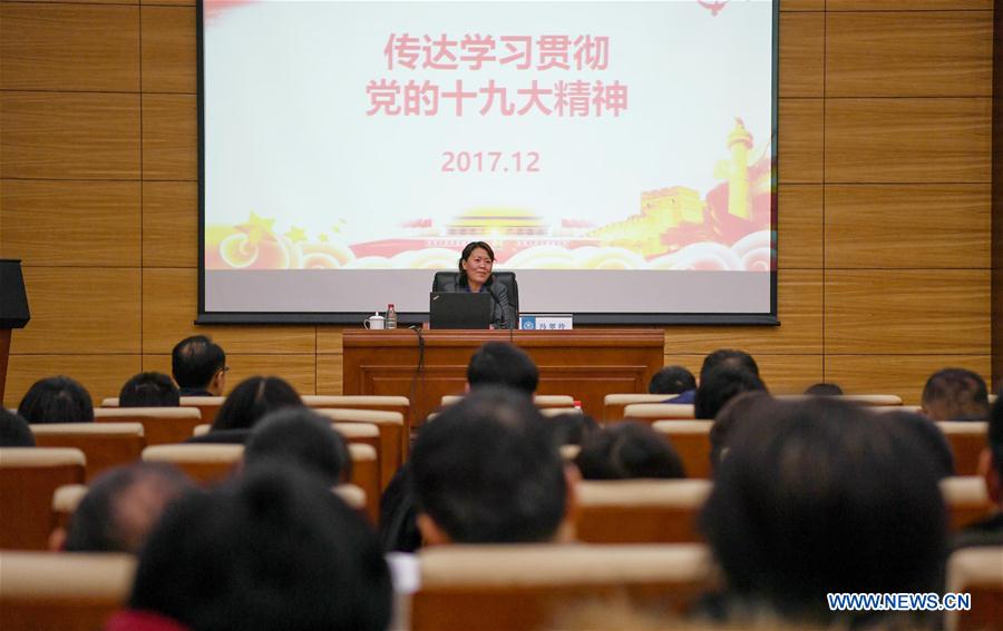 CHINA-TIANJIN-19TH CPC NATIONAL CONGRESS-GRASSROOTS DELEGATE (CN)