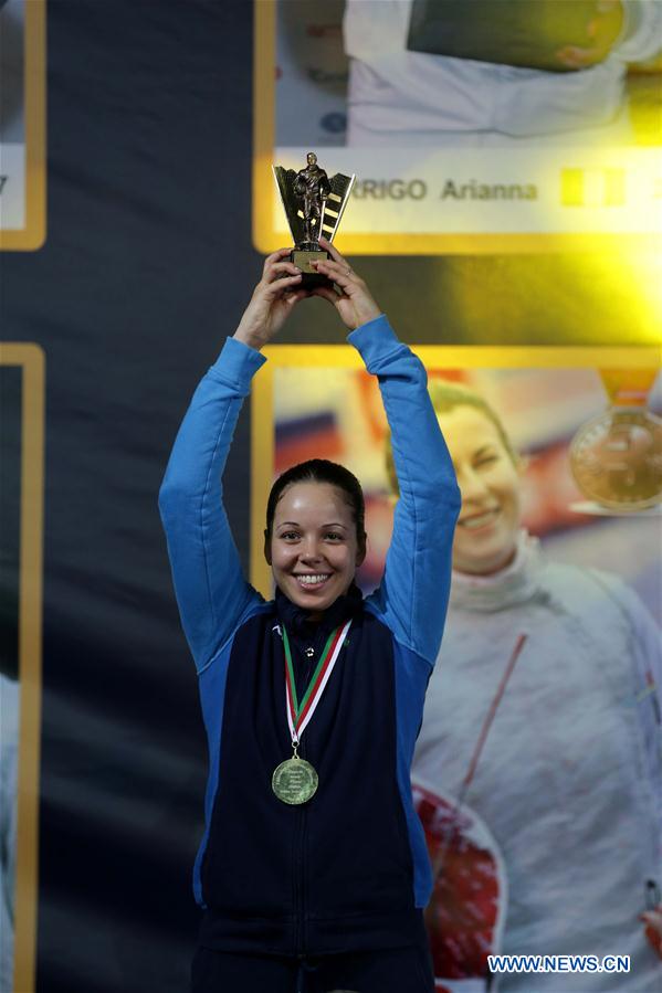 (SP)ALGERIA-ALGIERS-WOMEN'S FOIL WORLD CHAMPIONSHIP-INDIVIDUAL