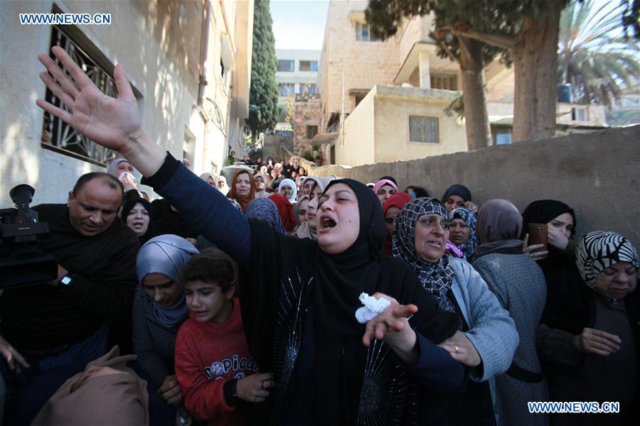 MIDEAST-JENIN-FUNERAL