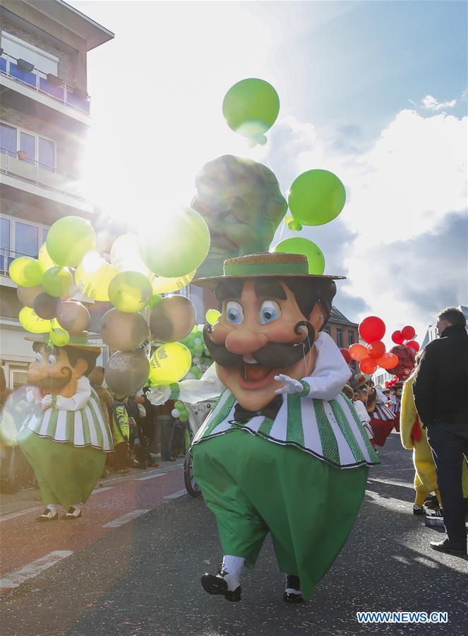 BELGIUM-AALST-CARNIVAL-PARADE