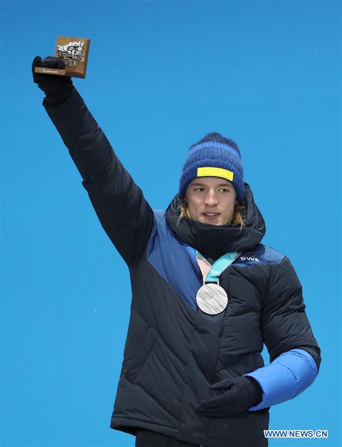 (SP)OLY-SOUTH KOREA-PYEONGCHANG-BIATHLON-MEN'S 12.5KM PERSUIT-MEDAL CEREMONY