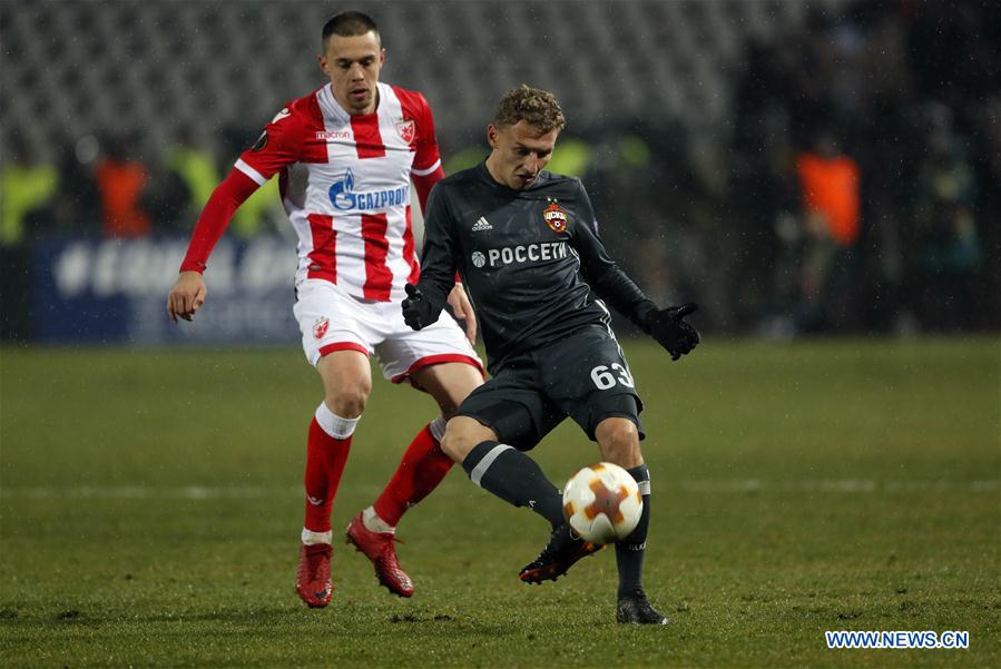 (SP)SERBIA-BELGRADE- EUROPA-FOOTBALL-CRVENA ZVEZDA VS CSKA