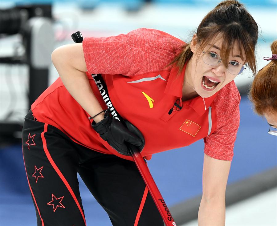 (SP)OLY-SOUTH KOREA-PYEONGCHANG-CURLING-WOMEN ROUND ROBIN-CHN VS USA