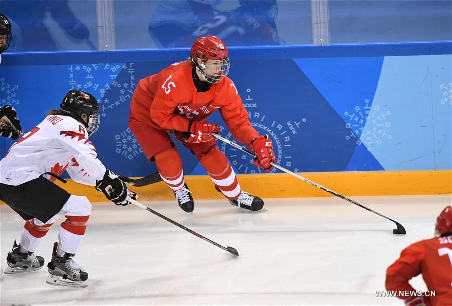 (SP)OLY-SOUTH KOREA-PYEONGCHANG-ICE HOCKEY-WOMEN-SEMIFINAL