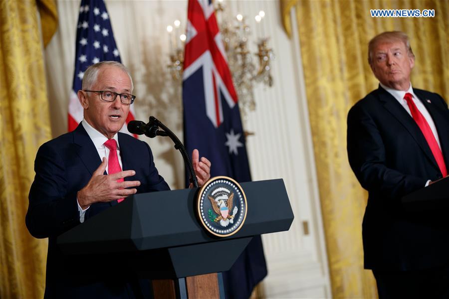 U.S.-WASHINGTON D.C.-TRUMP-AUSTRALIA-MEETING