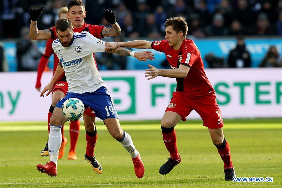 (SP)GERMANY-LEVERKUSEN-SOCCER-BUNDESLIGA-B04 VS S04