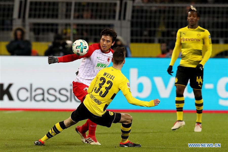 (SP)GERMANY-DORTMUND-SOCCER-BUNDESLIGA-BVB VS FCA