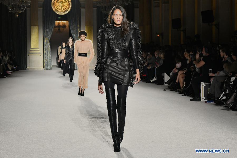 FRANCE-PARIS-FASHION WEEK-BALMAIN