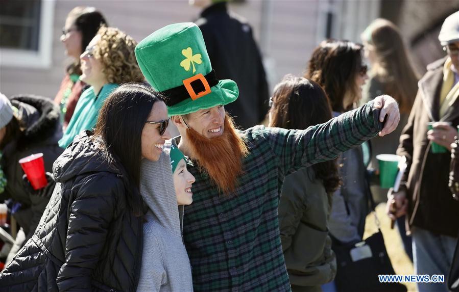 U.S.-CHICAGO-ST. PATRICK'S DAY-PARADE