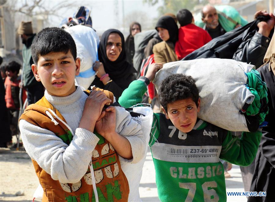 SYRIA-DAMASCUS-EASTERN GHOUTA-CIVILIANS-EVACUATION