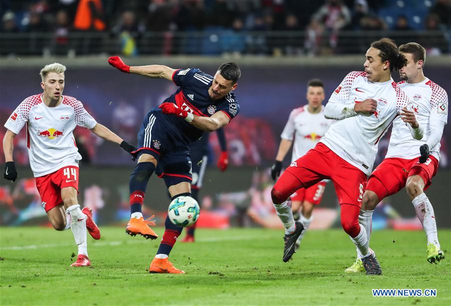 (SP)GERMANY-LEIPZIG-SOCCER-BUNDESLIGA-LEIPZIG VS MUNICH