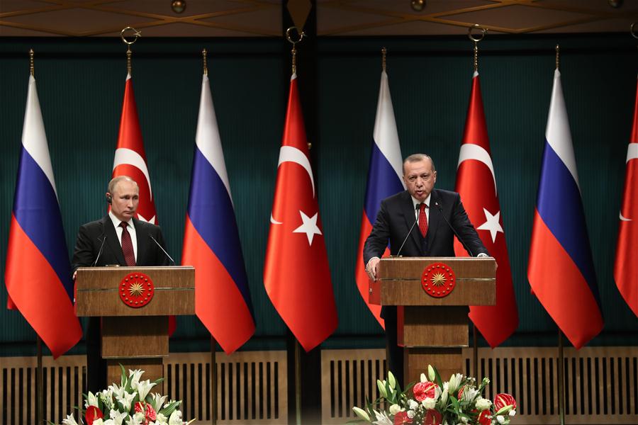 TURKEY-ANKARA-RUSSIA-PRESIDENT-PRESS CONFERENCE