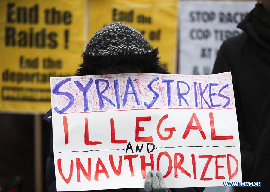 U.S.-NEW YORK-ANTI-WAR PROTEST