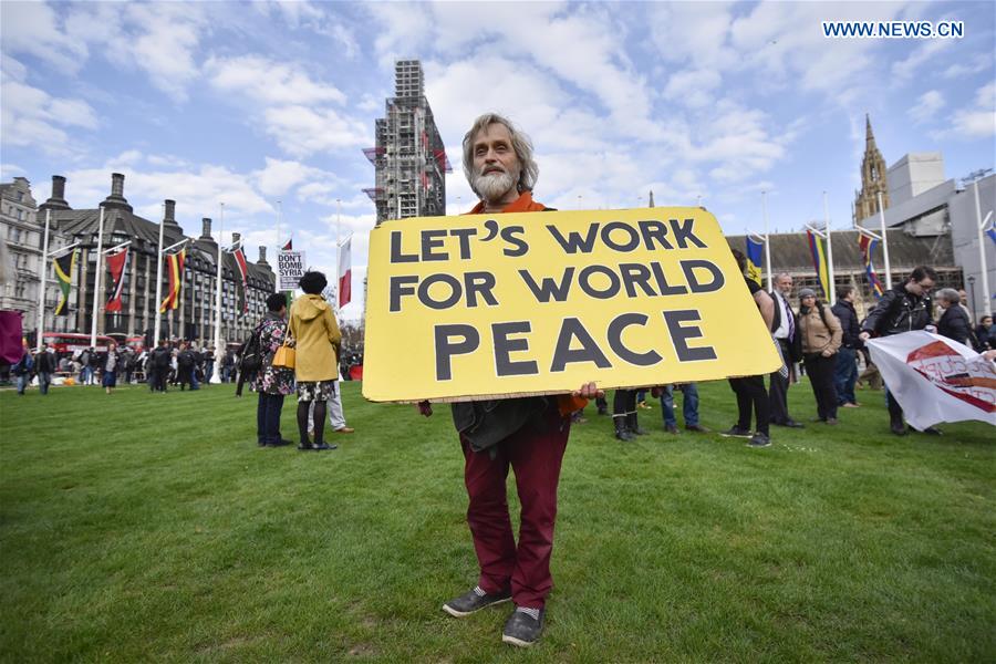 BRITAIN-LONDON-STOP THE WAR COALITION-PROTEST