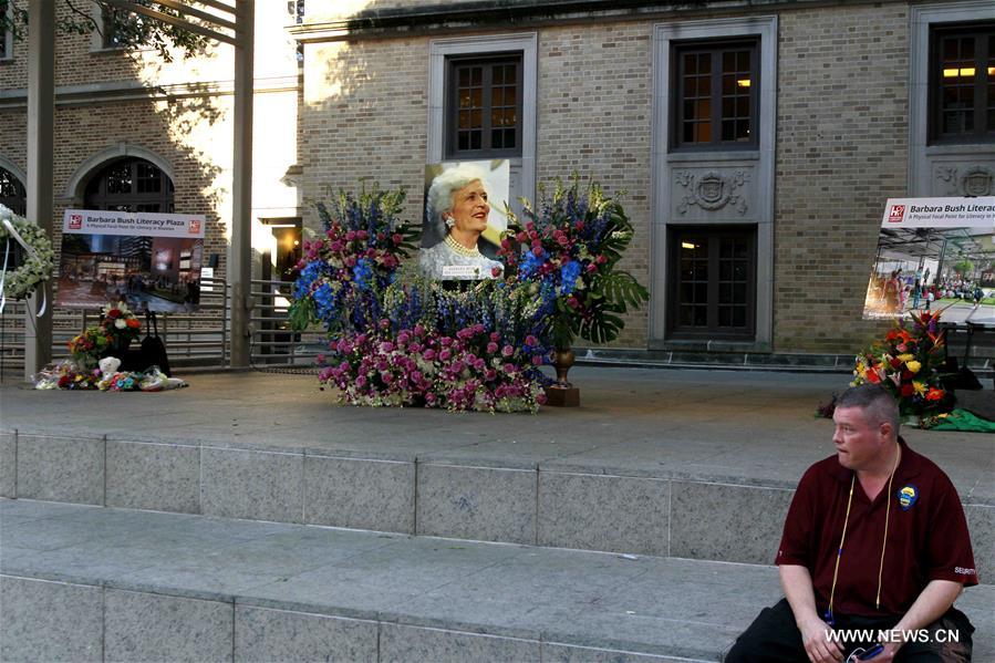 U.S.-HOUSTON-BARBARA BUSH-COMMEMORATION