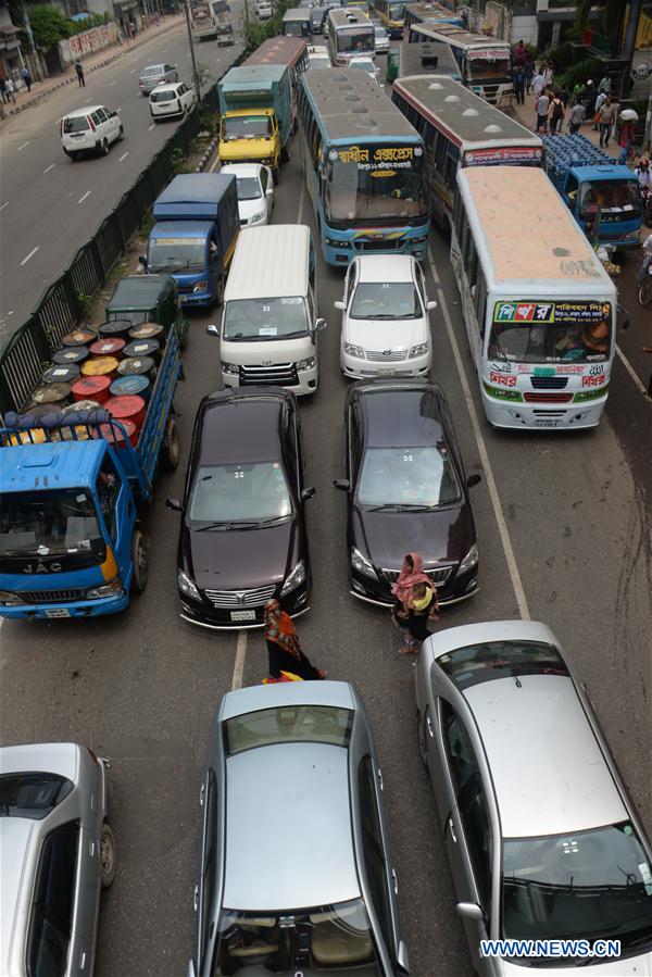 BANGLADESH-DHAKA-TRAFFIC