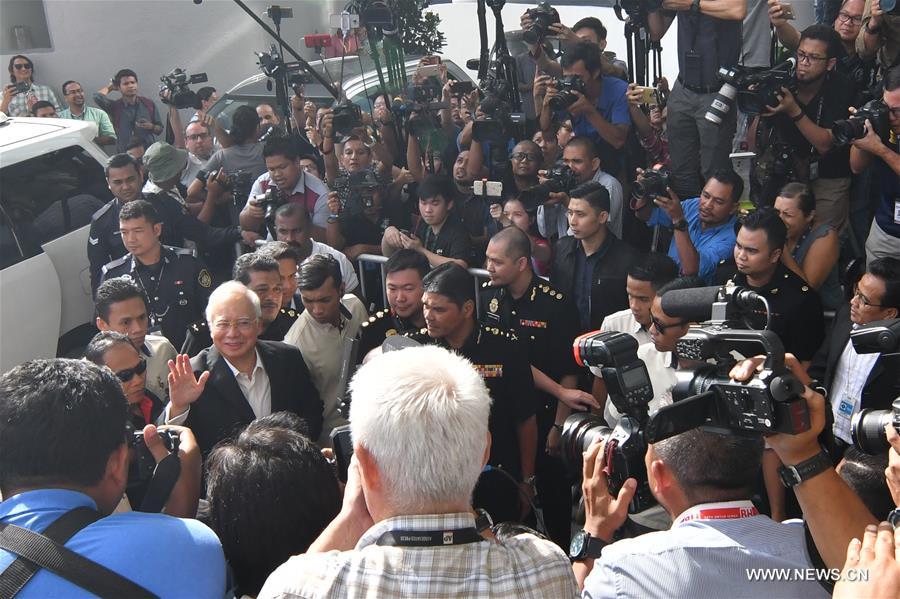 MALAYSIA-PUTRAJAYA-NAJIB RAZAK-CORRUPTION PROBE