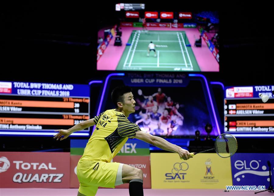 (SP)THAILAND-BANGKOK-BADMINTON-THOMAS CUP