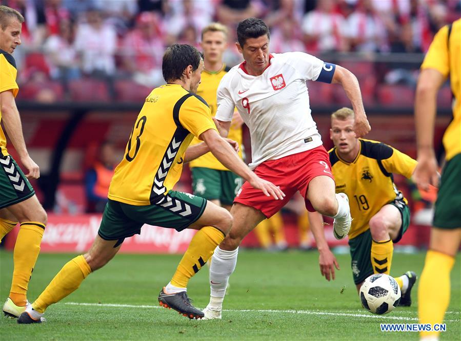 (SP)POLAND-WARSAW-SOCCER-FRIENDLY MATCH-POLAND VS LITHUANIA