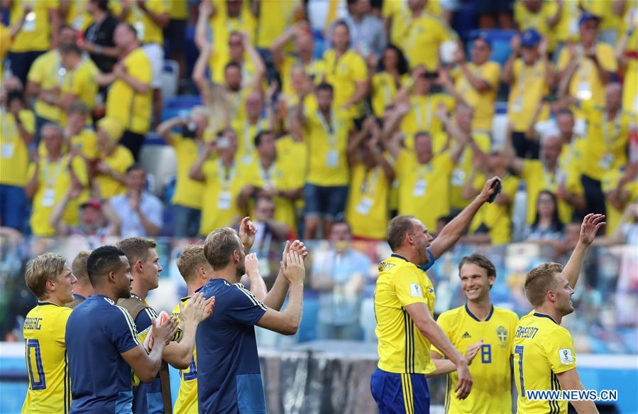 (SP)RUSSIA-NIZHNY NOVGOROD-2018 WORLD CUP-GROUP F-SWEDEN VS SOUTH KOREA