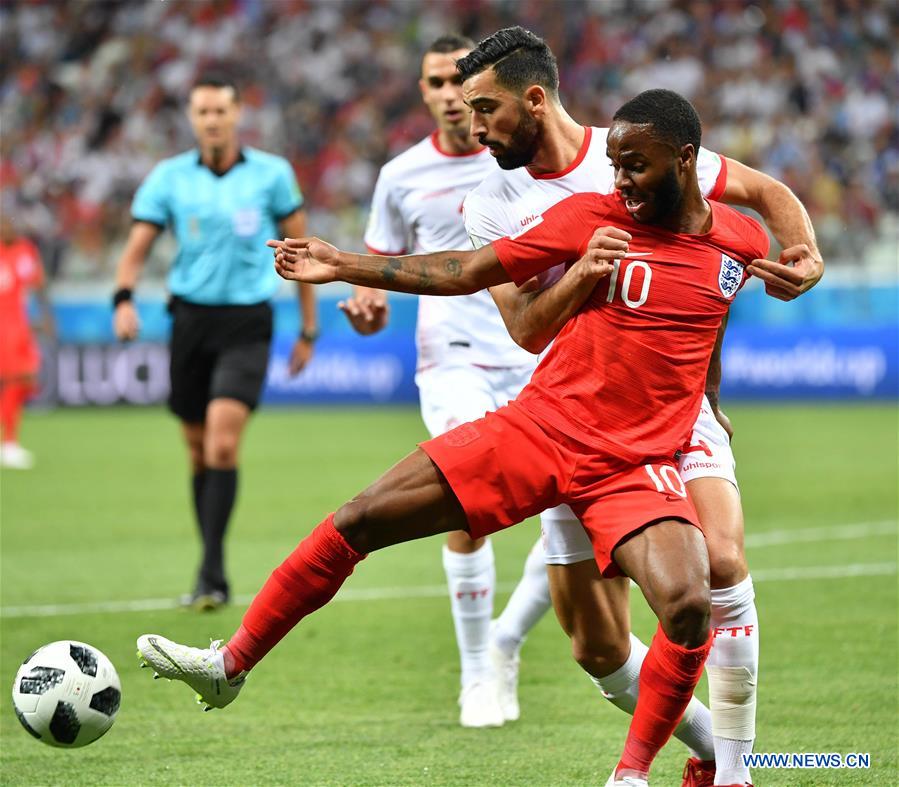 (SP)RUSSIA-VOLGOGRAD-2018 WORLD CUP-GROUP G-TUNISIA VS ENGLAND 