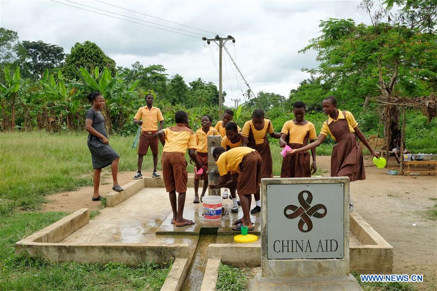 GHANA-EASTERN REGION-CHINA-WATER BOREHOLES-PROVIDING