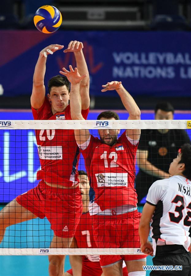 (SP)CHINA-JIANGMEN-VOLLEYBALL-FIVB NATIONS LEAGUE-MEN (CN)