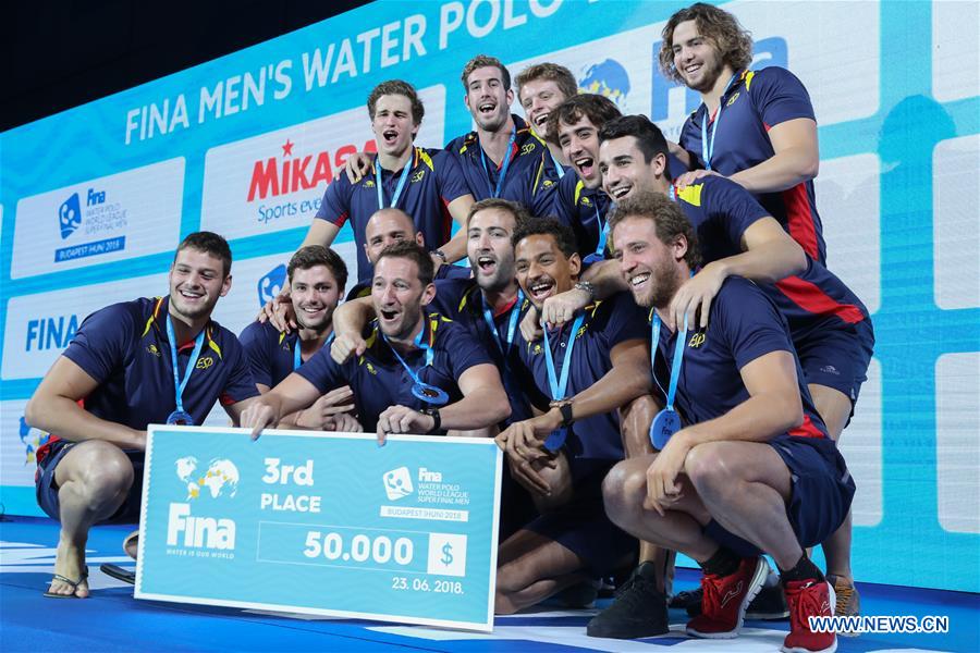 (SP)HUNGARY-BUDAPEST-FINA-MEN-WATER POLO-WORLD LEAGUE-SUPER FINAL