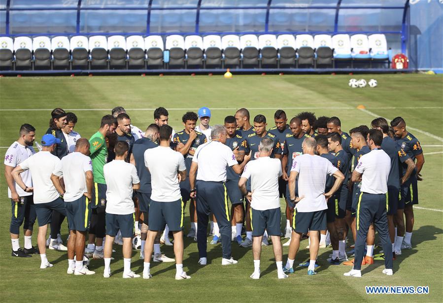 (SP)RUSSIA-SOCHI-2018 WORLD CUP-BRAZIL-TRAINING