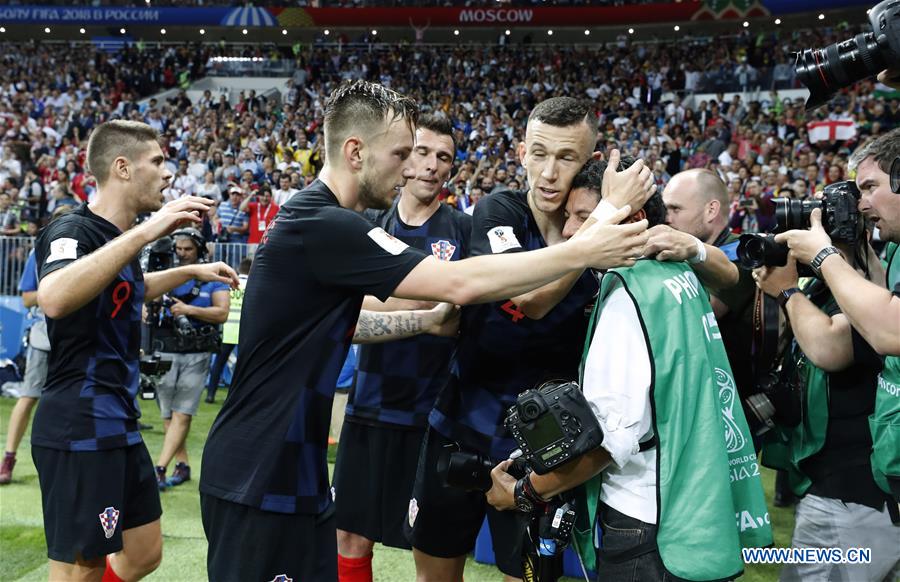 (SP)RUSSIA-MOSCOW-2018 WORLD CUP-SEMIFINAL-ENGLAND VS CROATIA