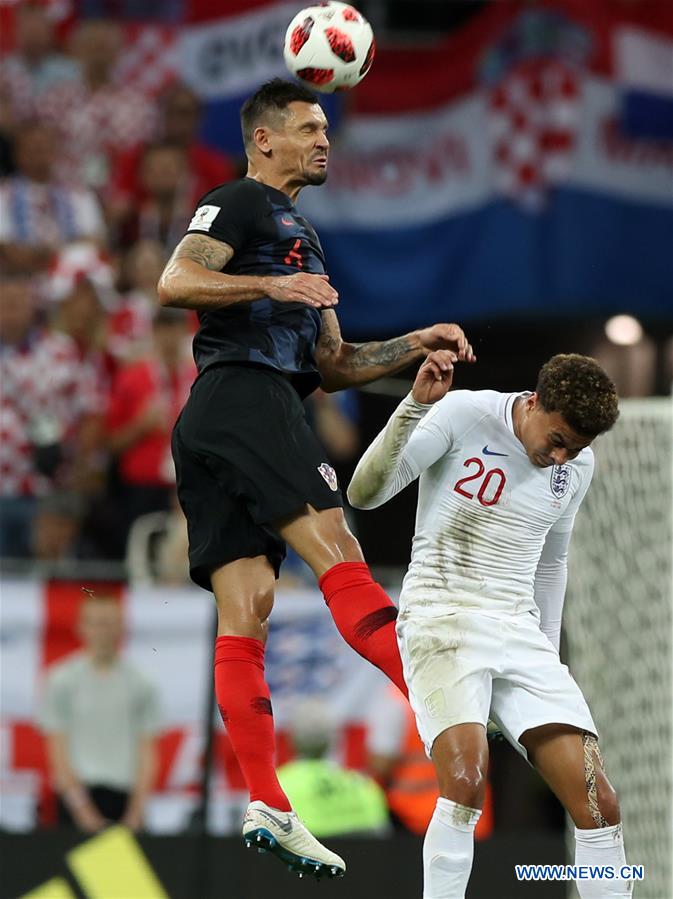 (SP)RUSSIA-MOSCOW-2018 WORLD CUP-SEMIFINAL-ENGLAND VS CROATIA