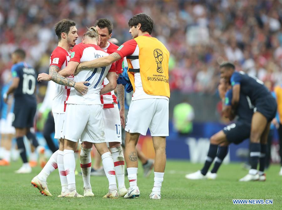 (SP)RUSSIA-MOSCOW-2018 WORLD CUP-FINAL-FRANCE VS CROATIA