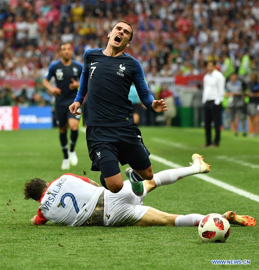 (SP)RUSSIA-MOSCOW-2018 WORLD CUP-FINAL-FRANCE VS CROATIA