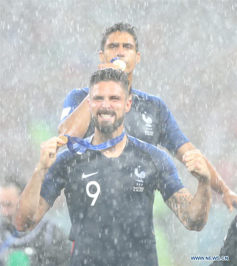 (SP)RUSSIA-MOSCOW-2018 WORLD CUP-FINAL-FRANCE VS CROATIA