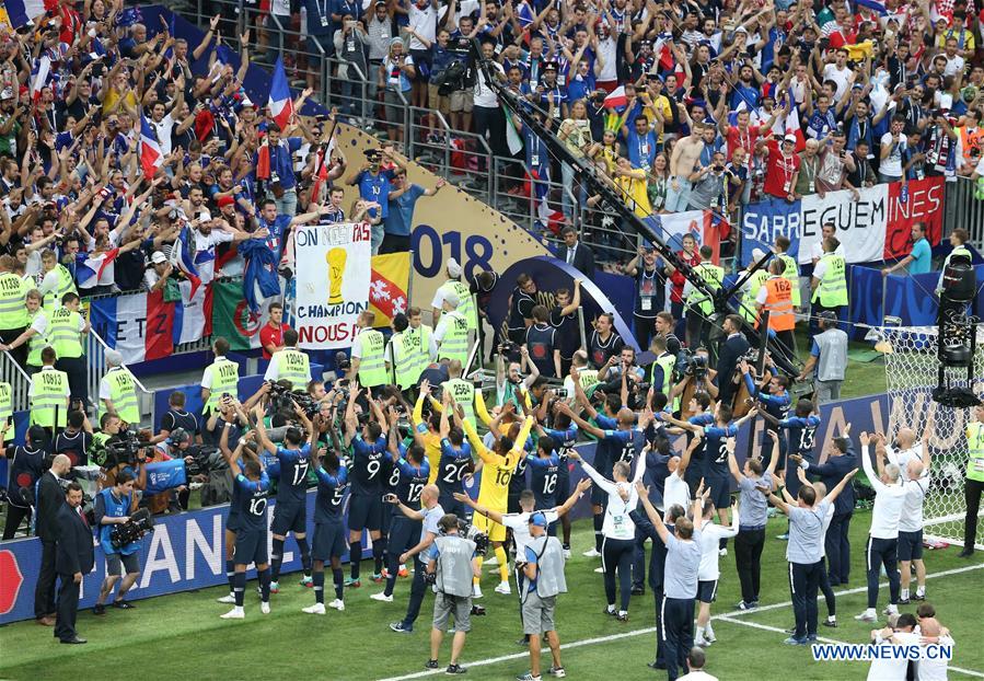 (SP)RUSSIA-MOSCOW-2018 WORLD CUP-FINAL-FRANCE VS CROATIA