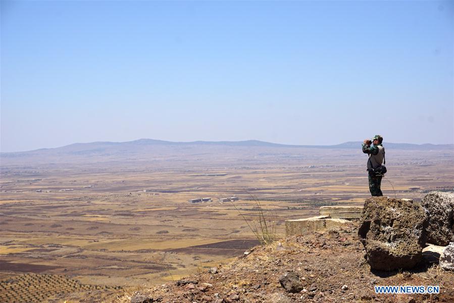 SYRIA-DARAA-AL-MAL-ARMY-CAPTURE