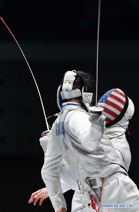 (SP)CHINA-JIANGSU-WUXI-FENCING-WORLD CHAMPIONSHIPS (CN)