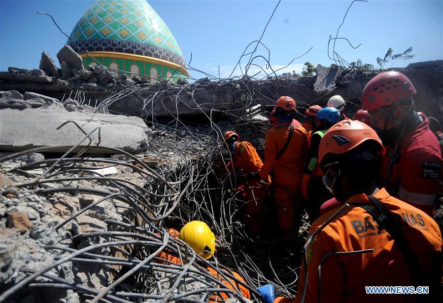 INDONESIA-LOMBOK ISLAND-EARTHQUAKE-AFTERMATH