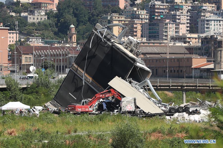 ITALY-GENOA-BRIDGE COLLAPSE