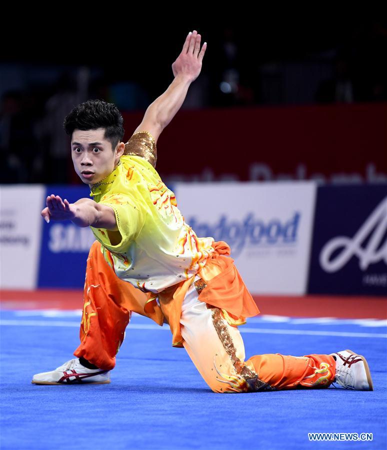 (SP)INDONESIA-JAKARTA-ASIAN GAMES-WUSHU-MEN’S CHANGQUAN