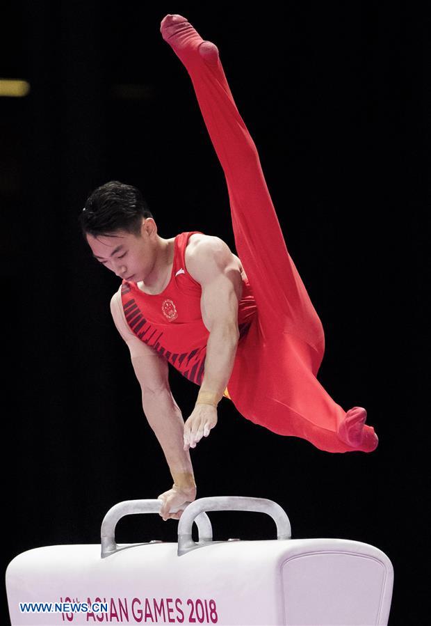 (SP)INDONESIA-JAKARTA-ASIAN GAMES-ARTISTIC GYMNASTICS