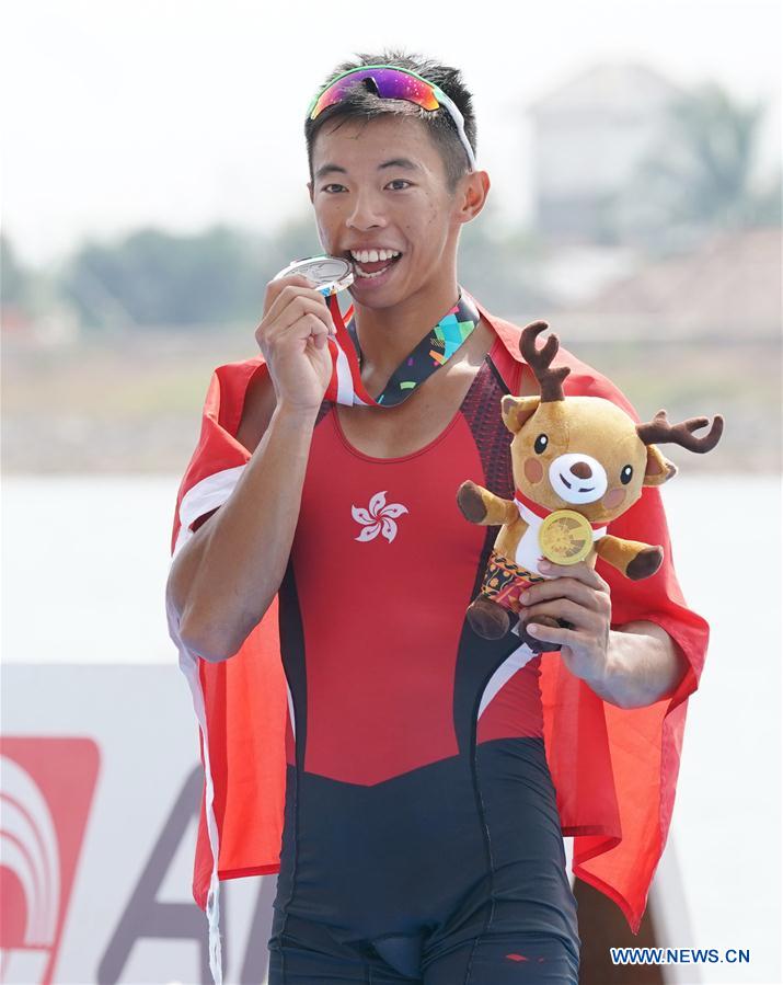 (SP)INDONESIA-PALEMBANG-ASIAN GAMES-ROWING-MEN'S LIGHTWEIGHT SINGLE SCULLS