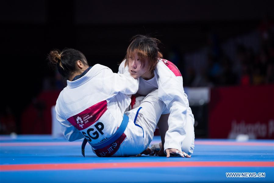 (SP)INDONESIA-JAKARTA-ASIAN GAMES-JU-JITSU