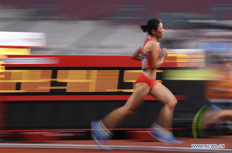 (SP)INDONESIA-JAKARTA-ASIAN GAMES-ATHLETICS-WOMEN'S 10000M FINAL