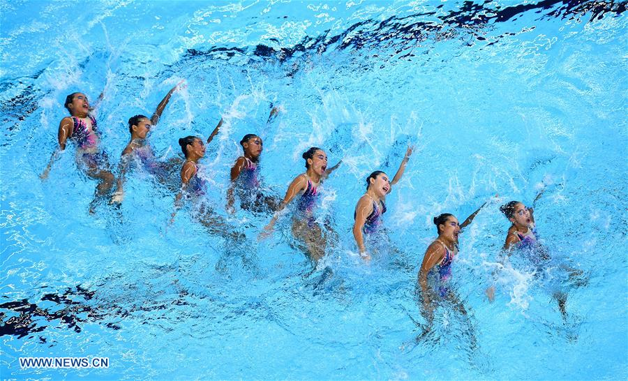 (SP)INDONESIA-JAKARTA-ASIAN GAMES-ARTISTIC SWIMMING